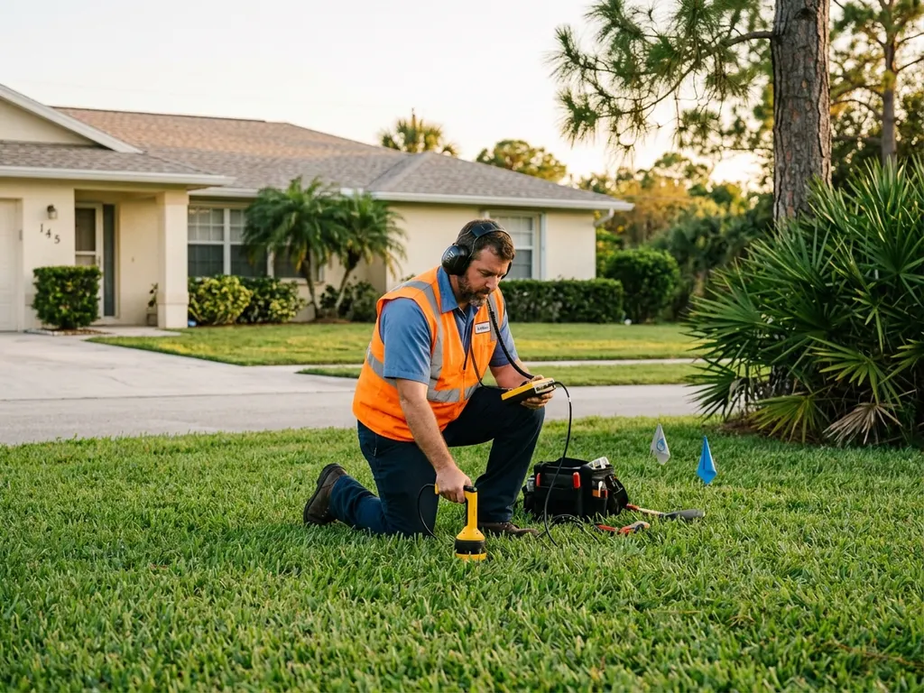 Jupiter Leak Repair — main water line repair at a Palm Beach and Treasure Coast home